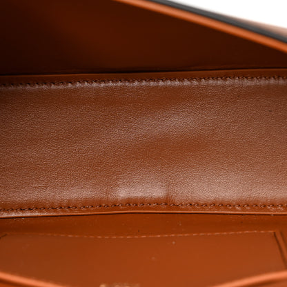 Celine Smooth Calfskin Tabou Clutch On Strap Tan 5 of 10