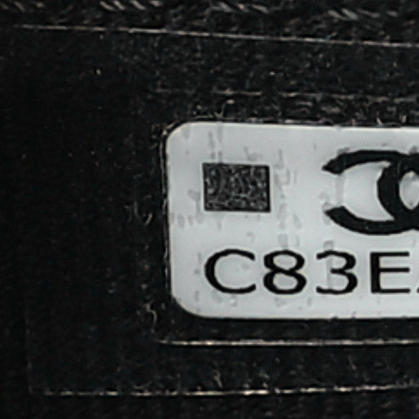Chanel Caviar Quilted Flap Card Holder Wallet Black 8 of 10