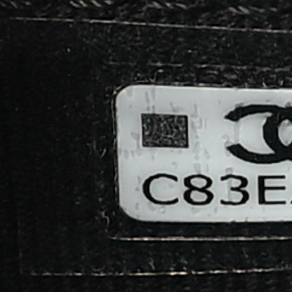 Chanel Caviar Quilted Flap Card Holder Wallet Black 8 of 10