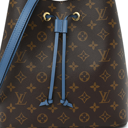Louis Vuitton Monogram Neonoe MM Blue Jean 7 of 9