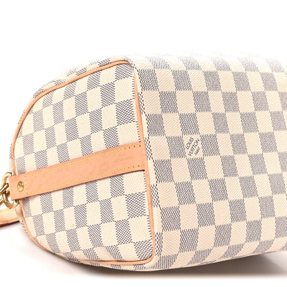 Louis Vuitton Damier Azur Speedy Bandouliere 25 8 of 9