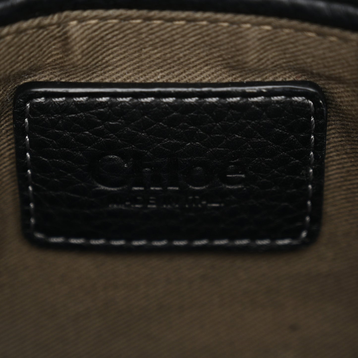 Calfskin Small Marcie Satchel Black