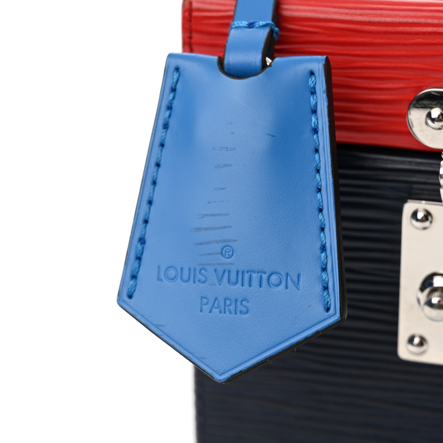 Louis Vuitton Epi Bleecker Box Indigo Coquelicot 10 of 11