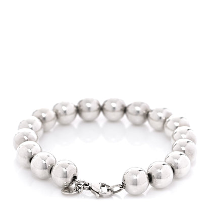 Tiffany Sterling Silver 10mm HardWear Ball Bracelet 3 of 5