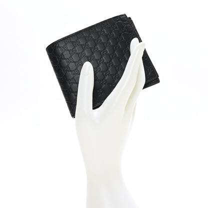 Gucci Micoguccissima Bi-Fold Wallet Black 2 of 6