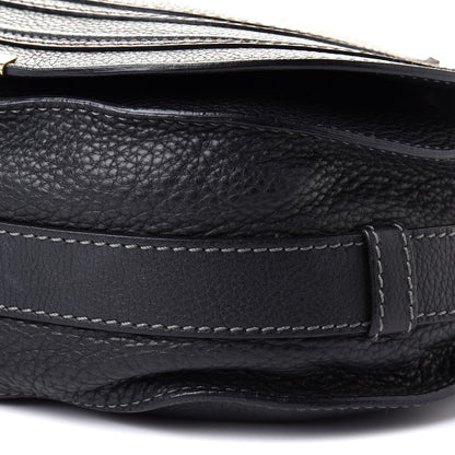 Chloe Calfskin Medium Marcie Round Crossbody Bag Black 11 of 11