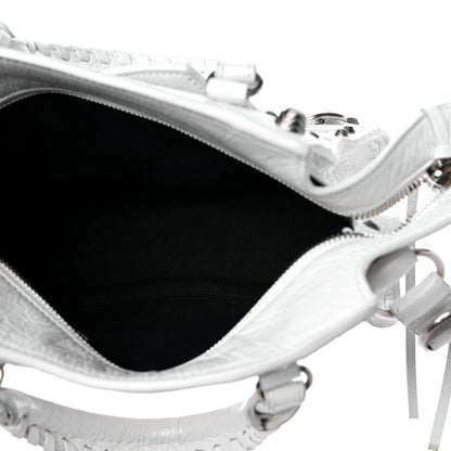 Balenciaga Agneau Arena Neo Cagole Handbag XS Optic White 4 of 8