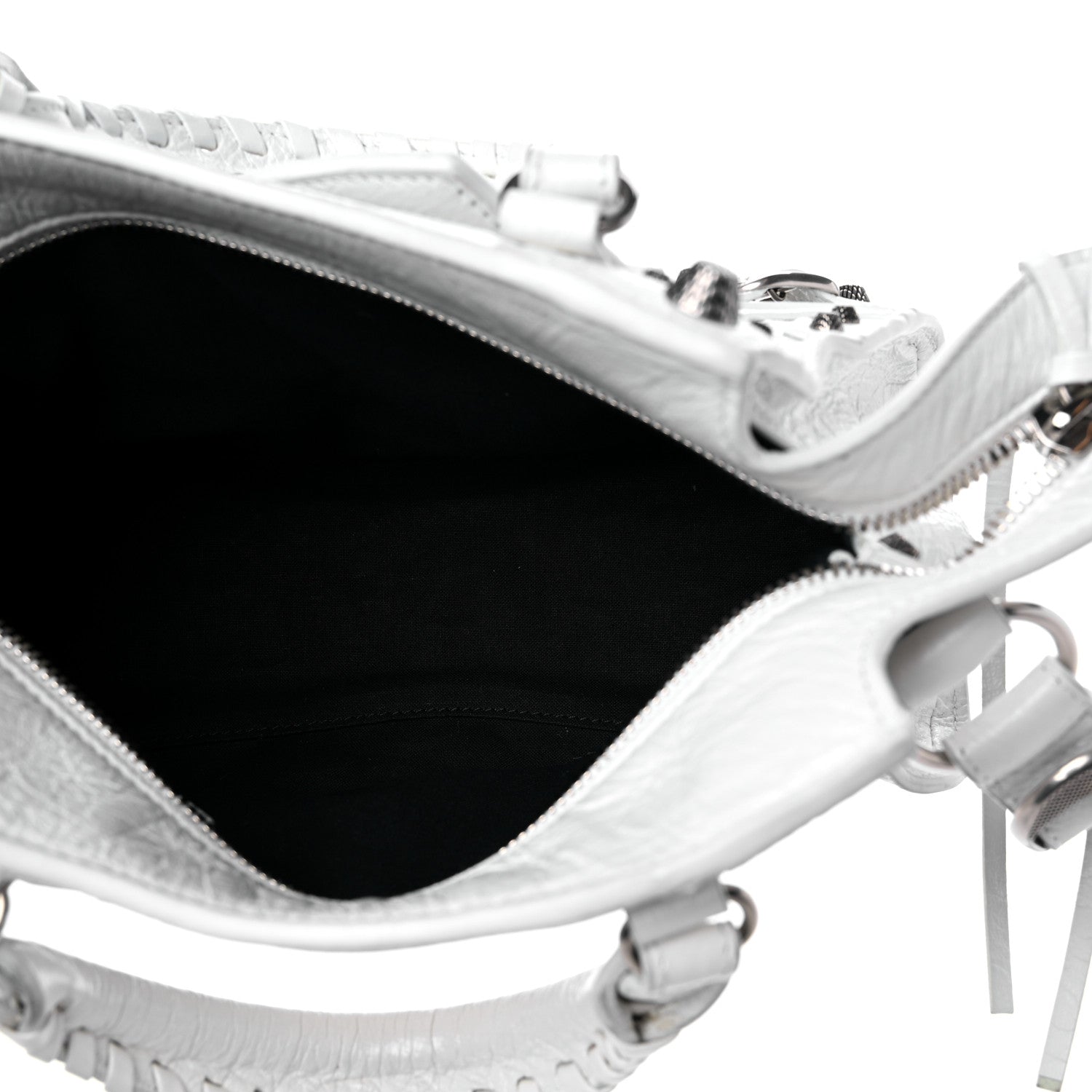 Balenciaga Agneau Arena Neo Cagole Handbag XS Optic White 4 of 8