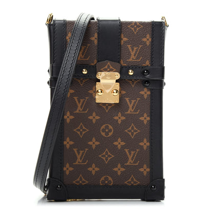 Louis Vuitton Monogram Pochette Trunk Verticale Black 1 of 10