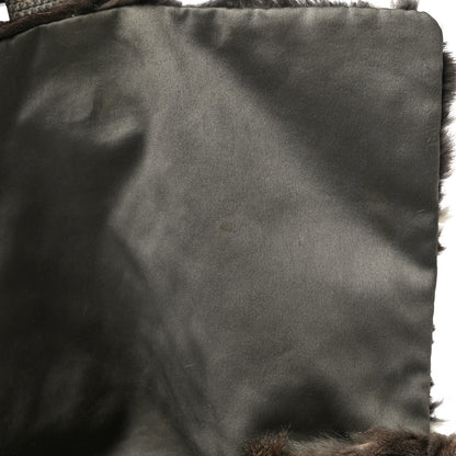 Fendi Rabbit Fur Mama Baguette Bag 10 of 17