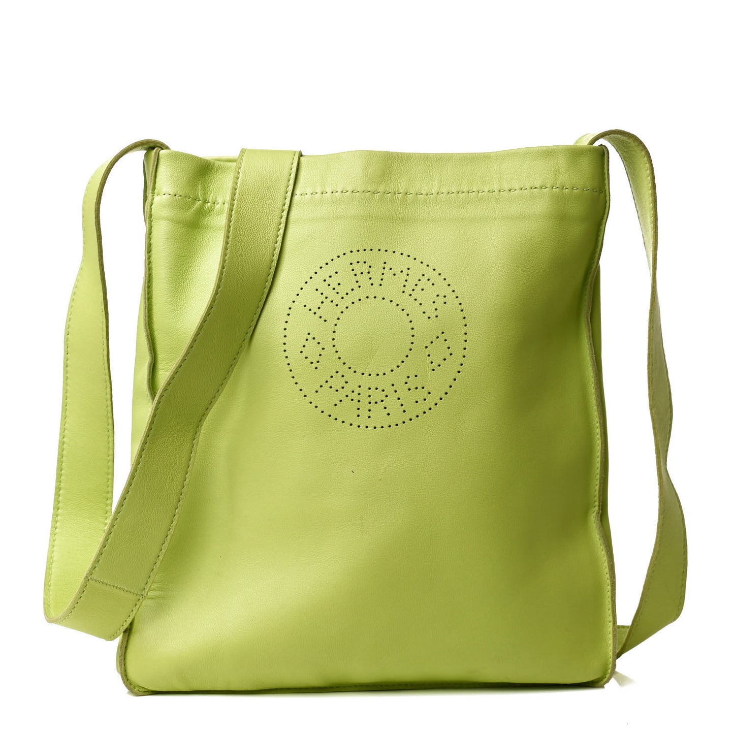 Lambskin Clou De Selle Pouch Kiwi