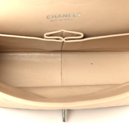 Chanel Caviar Quilted Jumbo Double Flap Beige 5 of 12