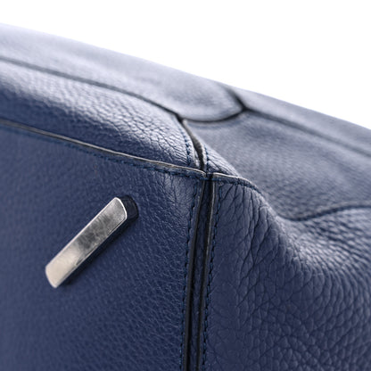 Loewe Calfskin XL Puzzle Bag Deep Blue 8 of 16