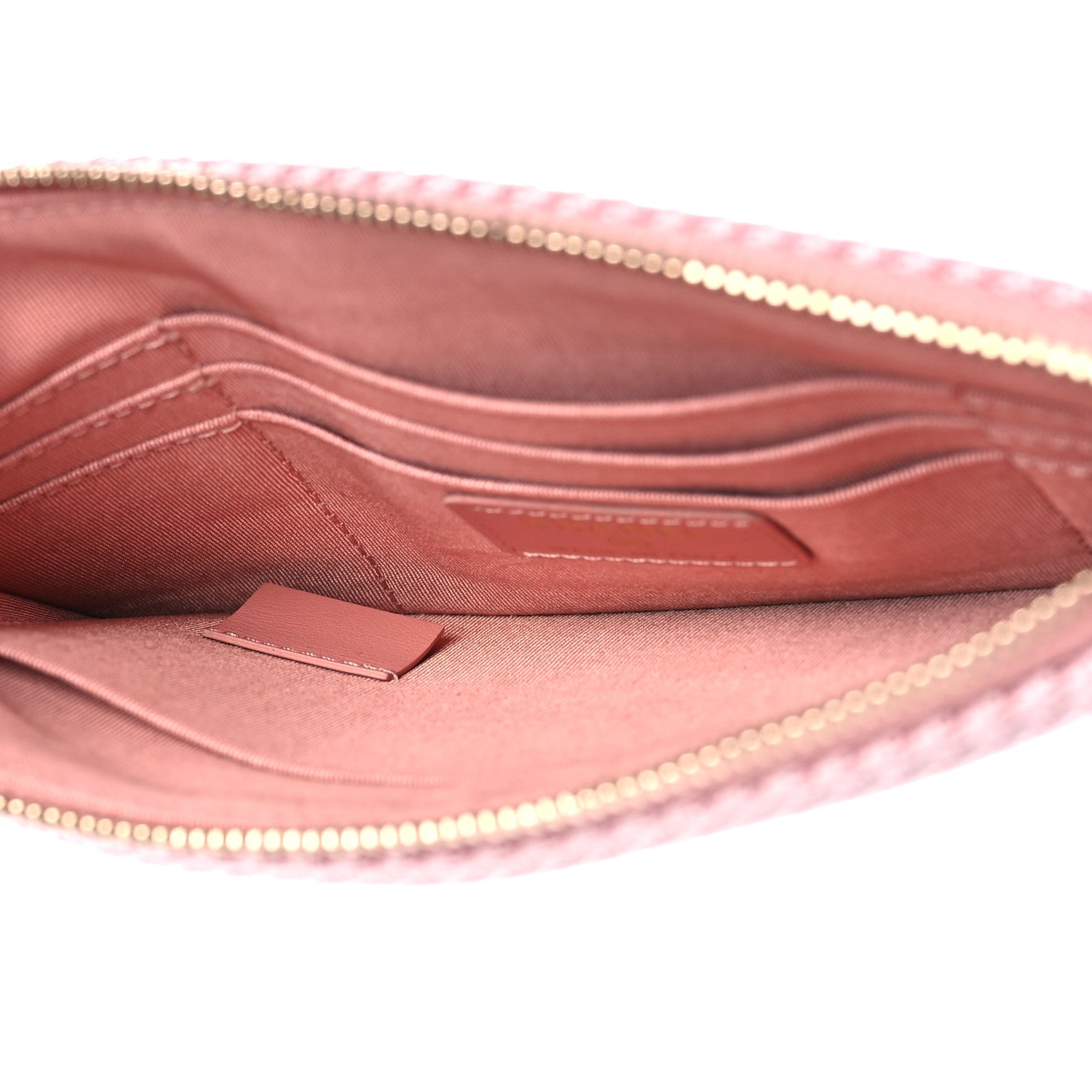 Chanel Mixed Fibers Small Deauville Pouch Pink 5 of 10