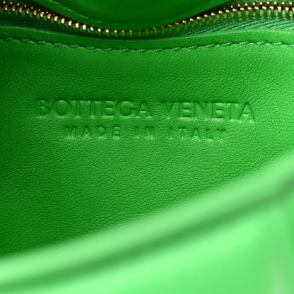 Bottega Veneta Lambskin Maxi Intreccio Padded Chain Cassette Crossbody Bag Grass 6 of 10