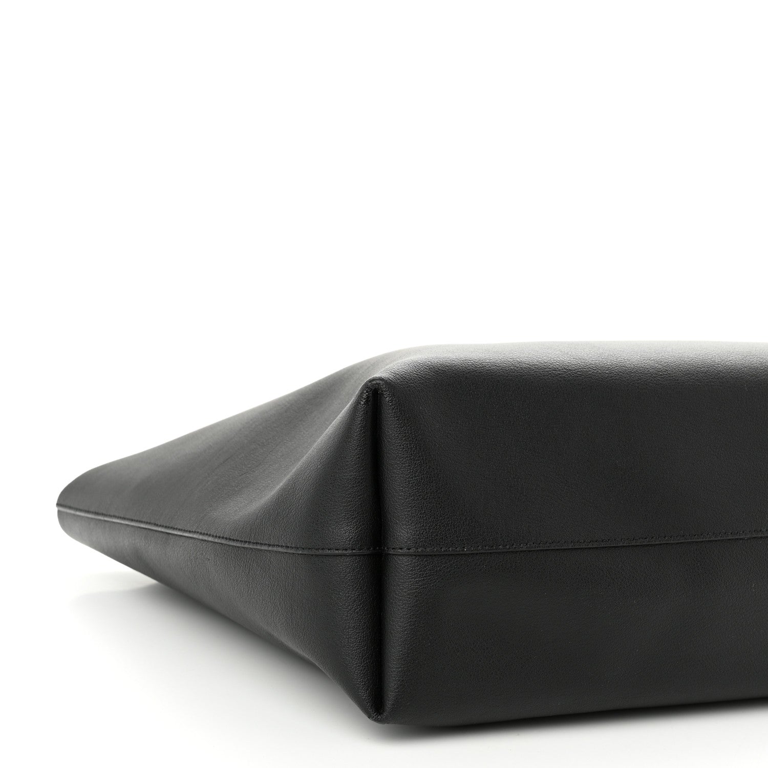 Saint Laurent Calfskin Large Shopping Tote Black 9 of 12