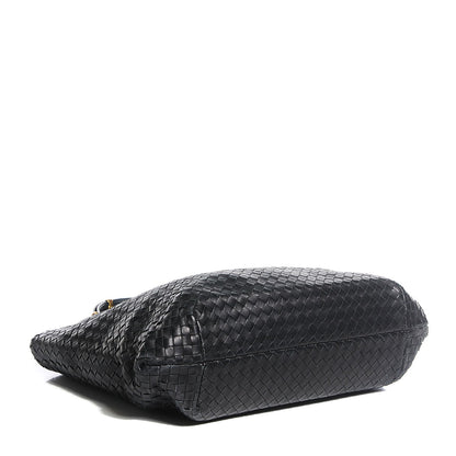 Bottega Veneta Nappa Intrecciato Capri Large Tote Nero Black 4 of 8