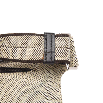 Prada Canapa Jacquard Belt Bag Naturale 12 of 13