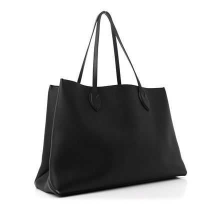 Louis Vuitton Grained Calfskin Lockme Shopper Black 3 of 14