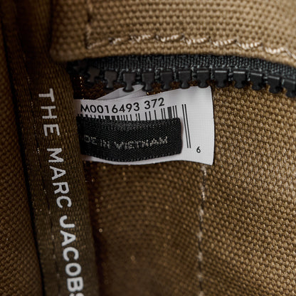 Marc Jacobs Cotton Canvas Small The Traveler Tote Bag Slate Green 6 of 13