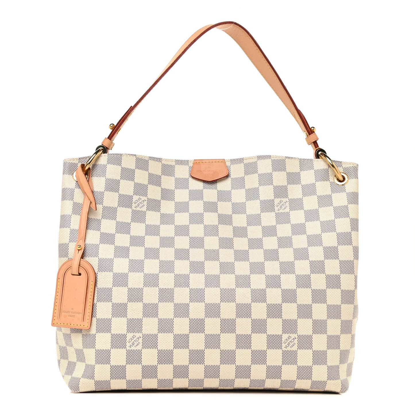 Damier Azur Graceful PM Rose Ballerine