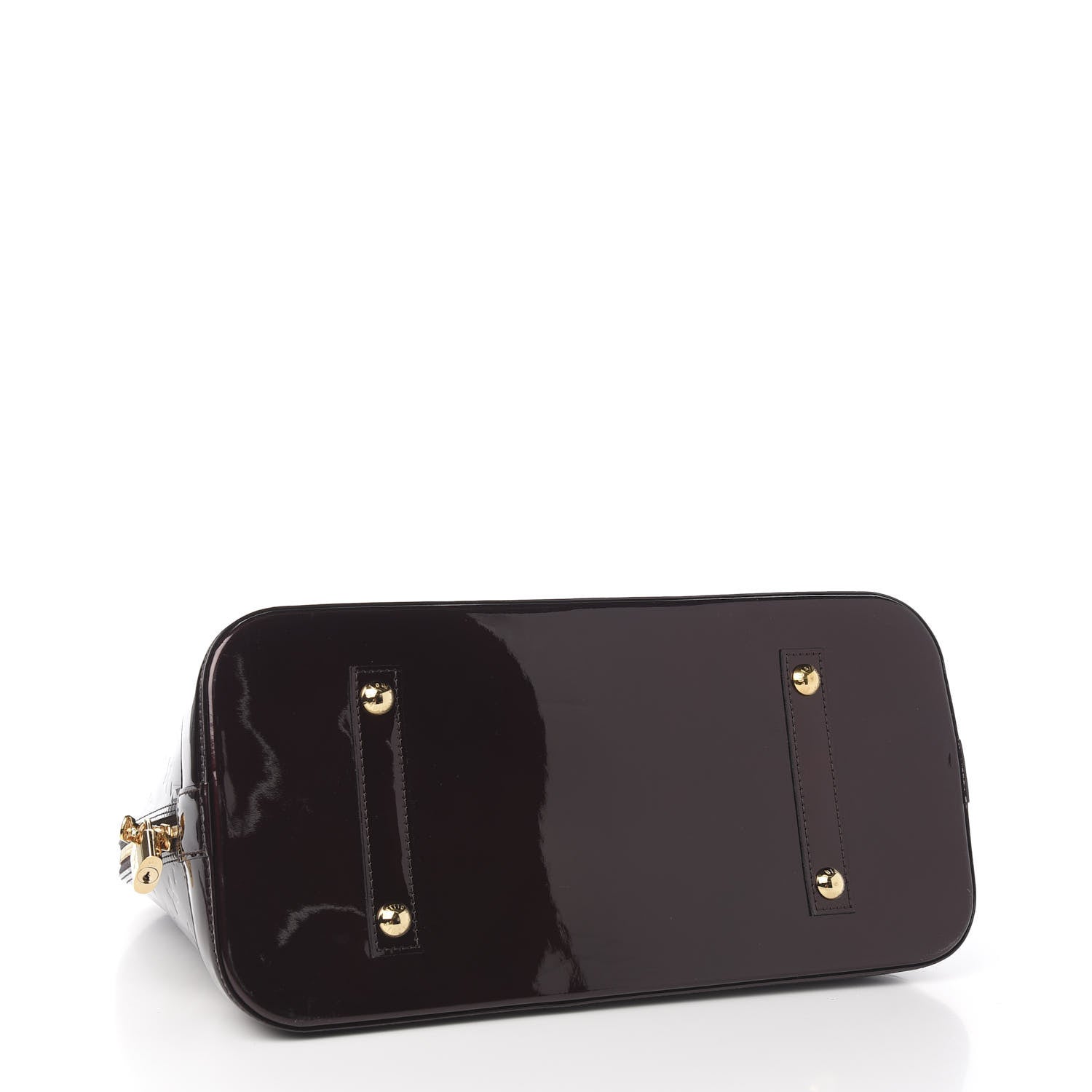 Louis Vuitton Vernis Alma MM Amarante 3 of 8