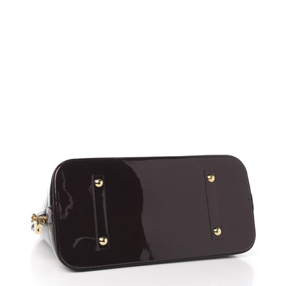 Louis Vuitton Vernis Alma MM Amarante 3 of 8