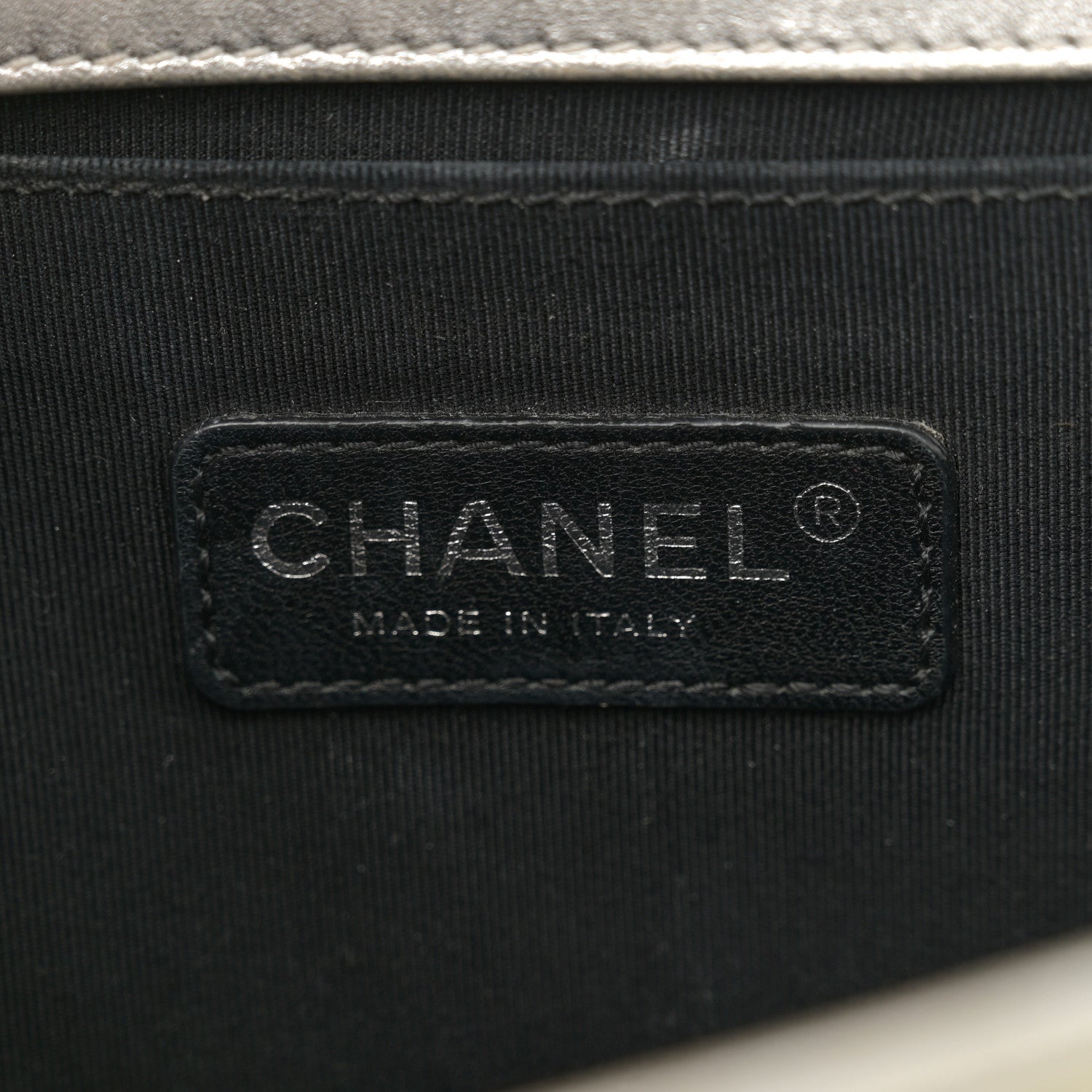 Chanel Metallic Patent Calfskin Quilted Medium Boy Flap Gold 6 of 14