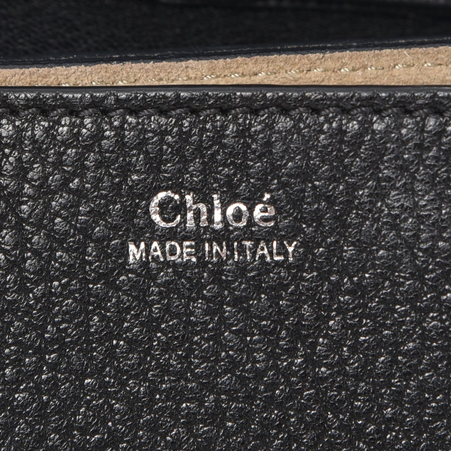 Grained Lambskin Mini Drew Shoulder Bag Black