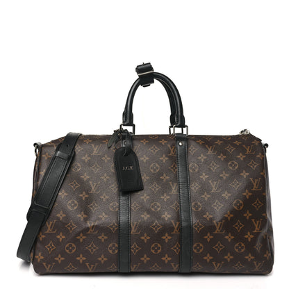 Louis Vuitton Monogram Macassar Keepall Bandouliere 45 1 of 10