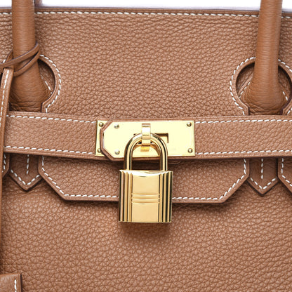 Hermes Togo JPG Shoulder Birkin II 42 Gold 12 of 13