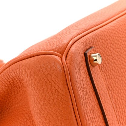 Hermes Togo Birkin 35 Orange 11 of 14