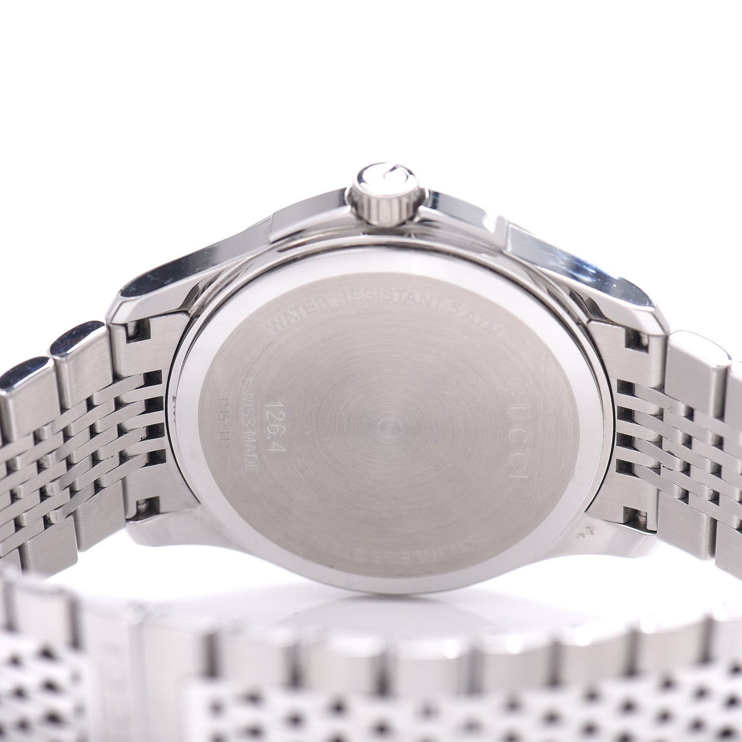 Stainless Steel Diamond 38mm G-Timeless Quartz Watch Black