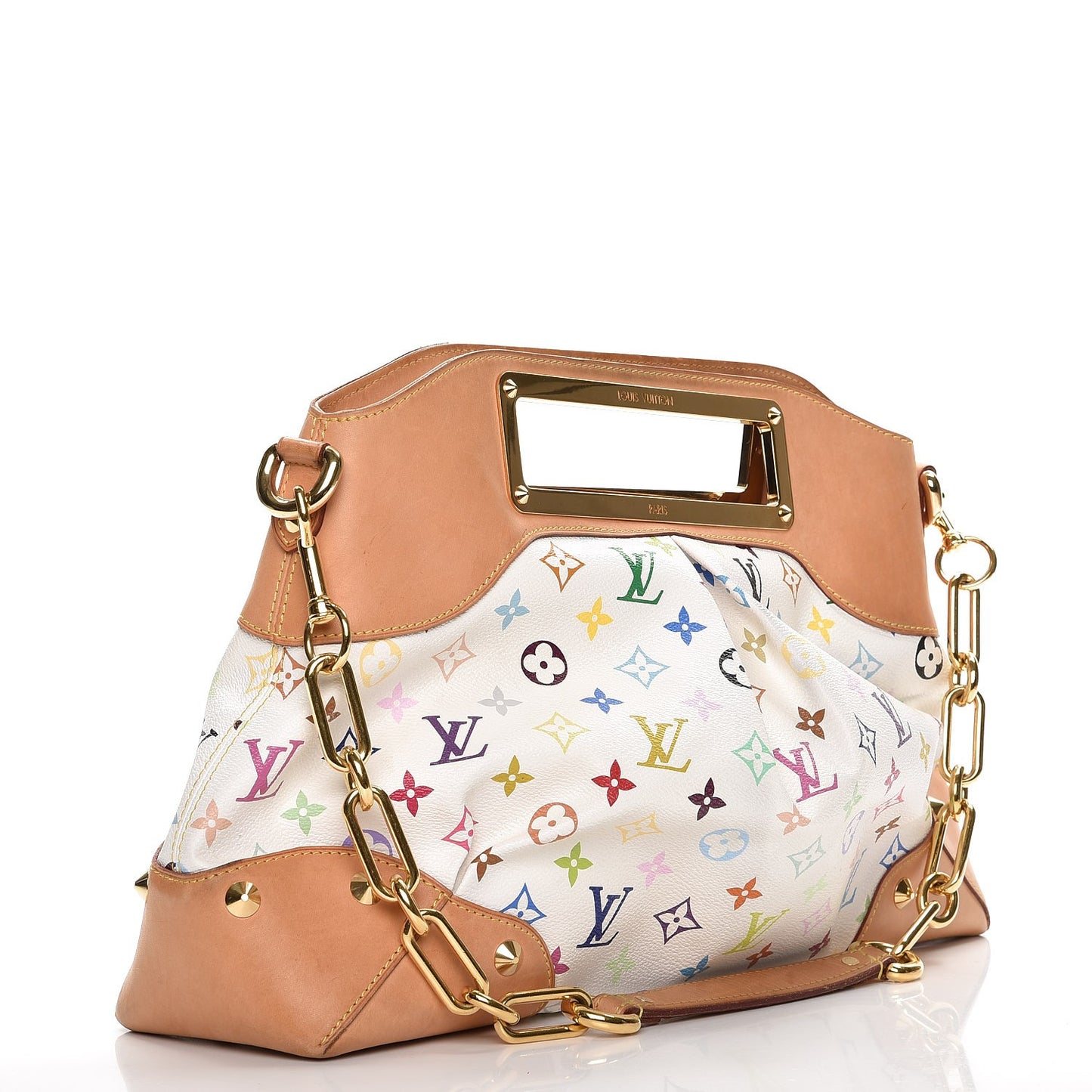Monogram Multicolor Judy GM White