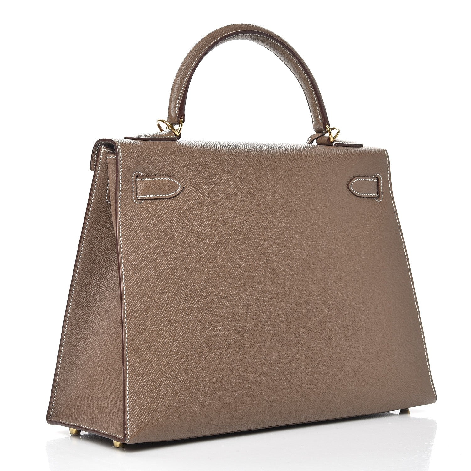 Hermes Epsom Kelly Sellier 32 Etoupe 4 of 34