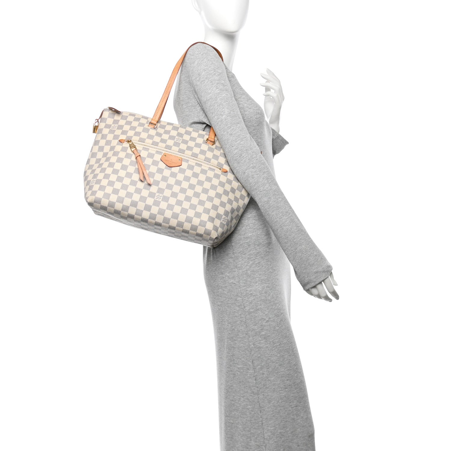 Louis Vuitton Damier Azur Iena MM 2 of 9