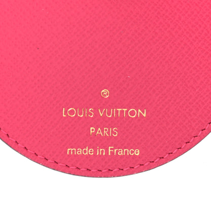 Louis Vuitton Damier Azur 2021 Christmas Animation Hollywood Bag Charm Key Ring Fuchsia 3 of 5