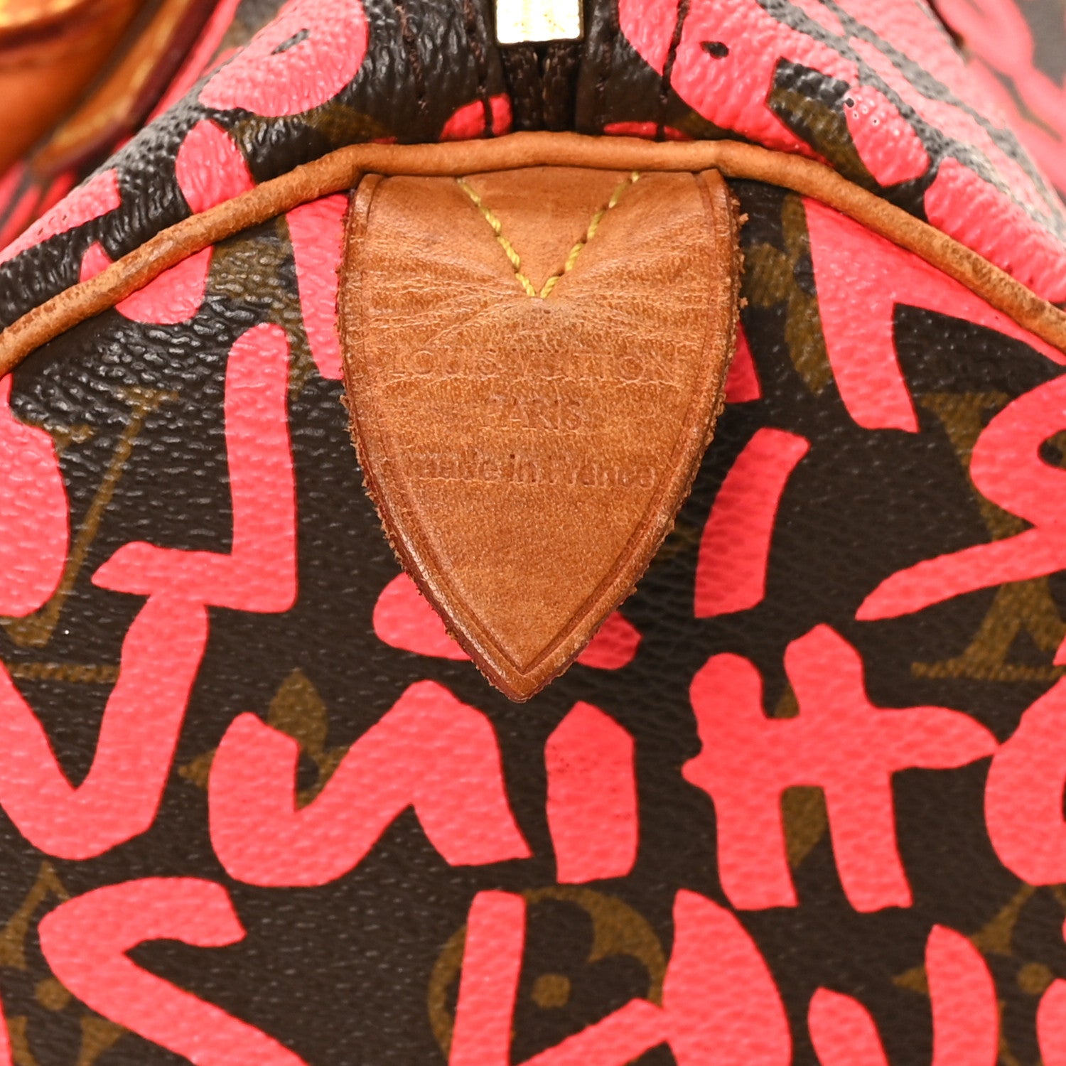 Louis Vuitton Monogram Graffiti Speedy 30 Fuchsia 7 of 11