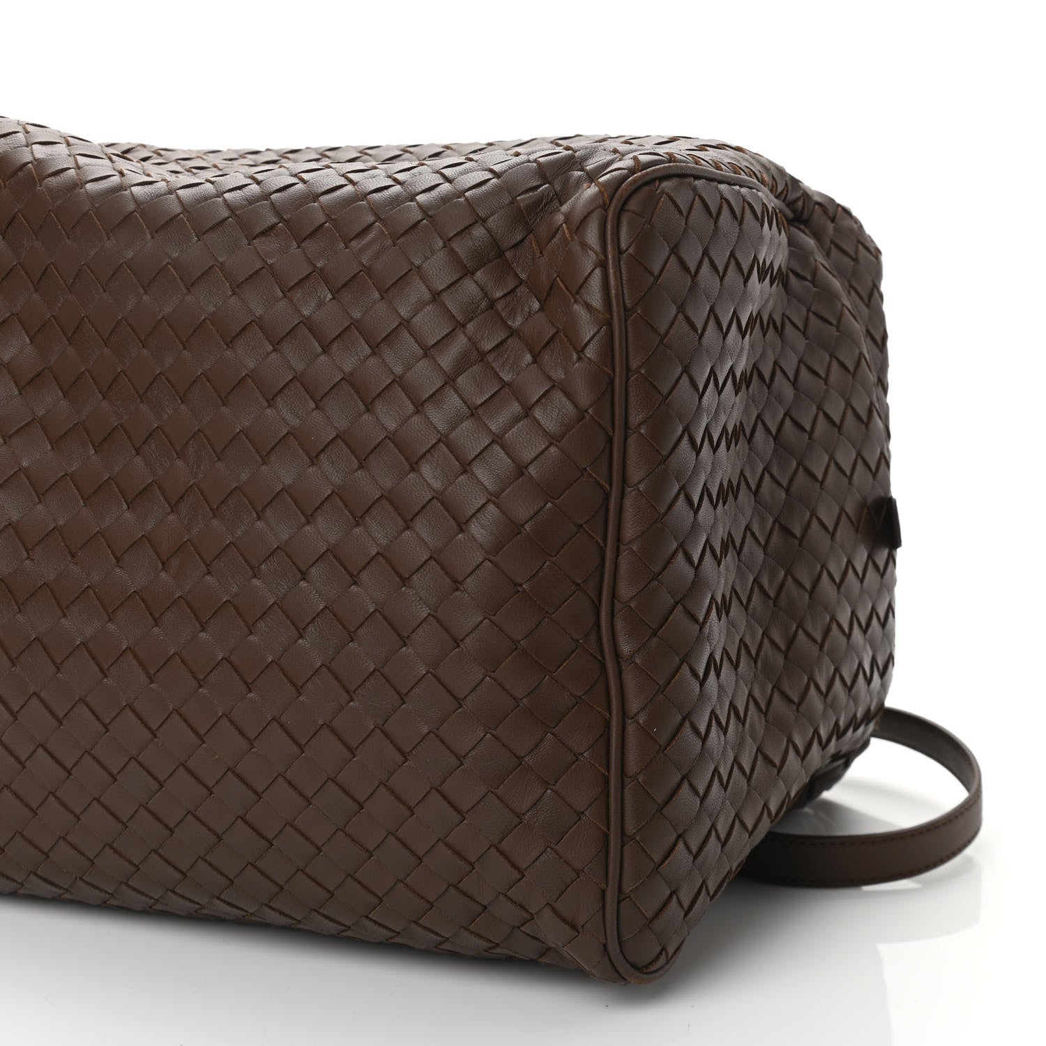 Bottega Veneta Nappa Intrecciato Boston Brown 10 of 10