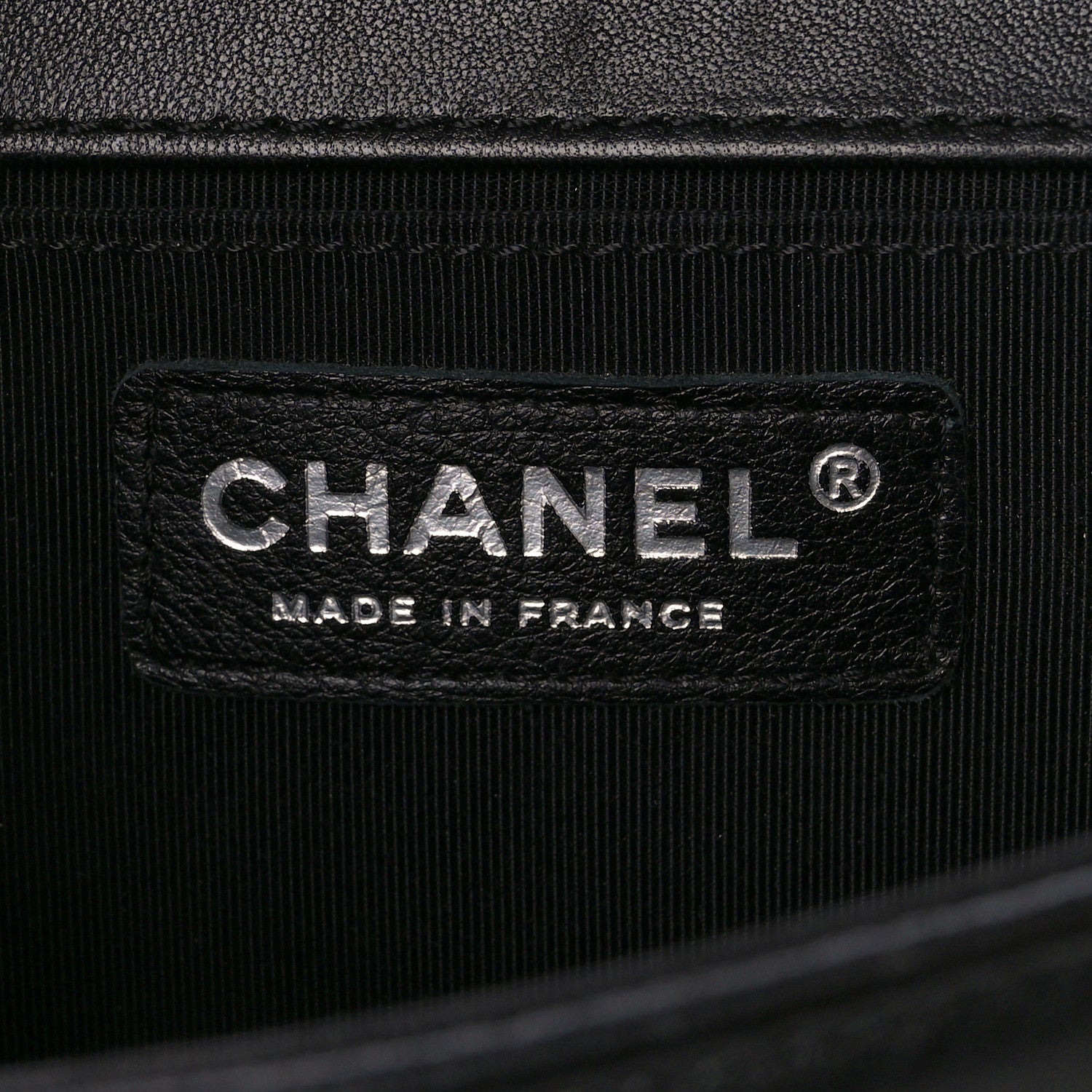 Chanel Lambskin Quilted Medium Boy Flap Black 6 of 11