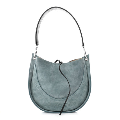 Proenza Schouler Suede Arch Shoulder Bag Faded Blue 1 of 11