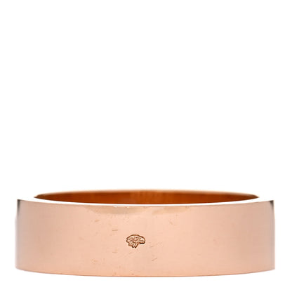 Hermes 18K Rose Gold Diamond PM Kelly Ring 50 5.25 3 of 5