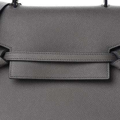 Celine Baby Grained Calfskin Micro Belt Bag Grey 9 of 11