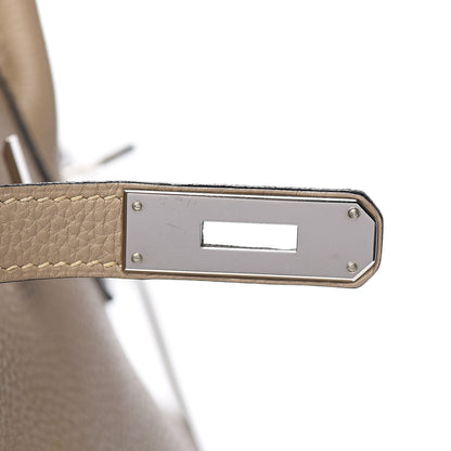 Hermes Togo Birkin 40 Gris Tourterelle 19 of 32