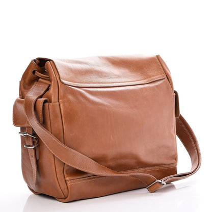 Saint Laurent Calfskin Rock Sac Messenger Tan 3 of 8