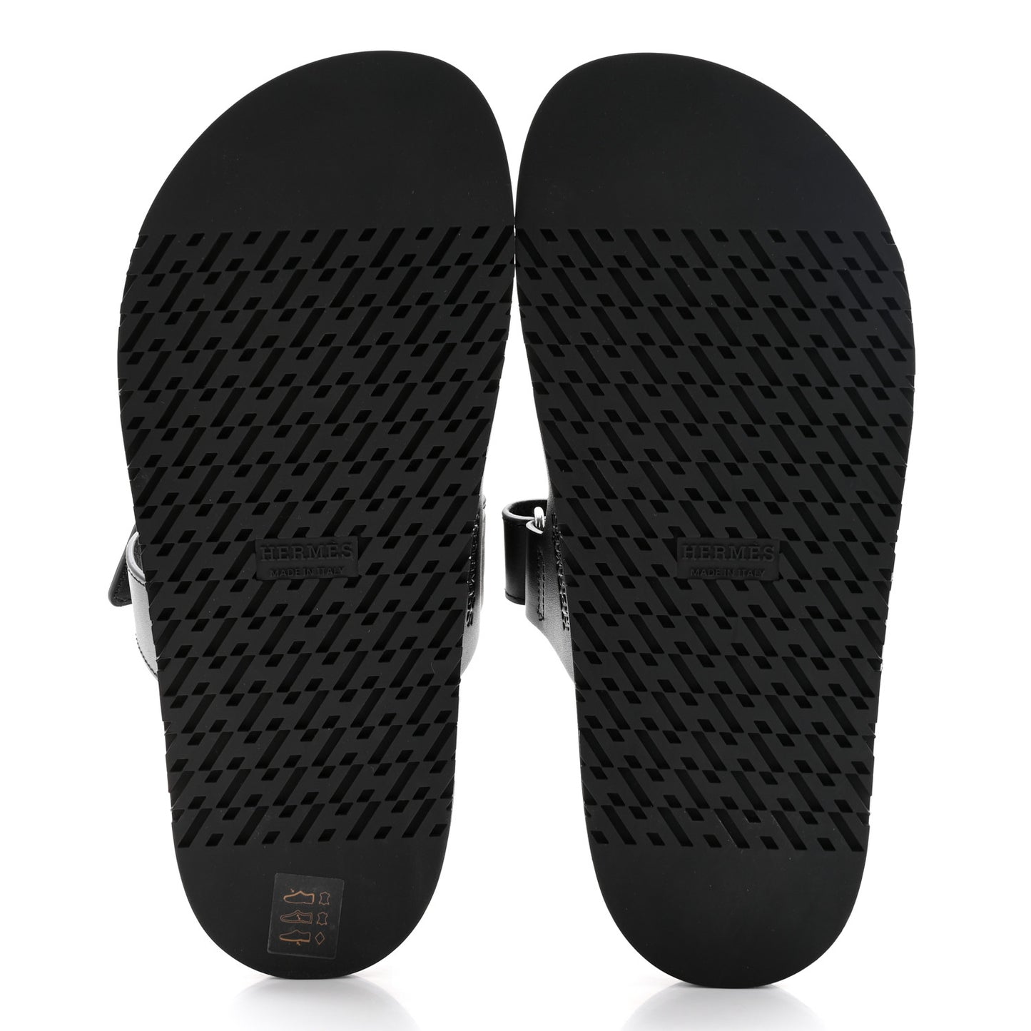 Calfskin Womens Chypre Sandals 37.5 Black