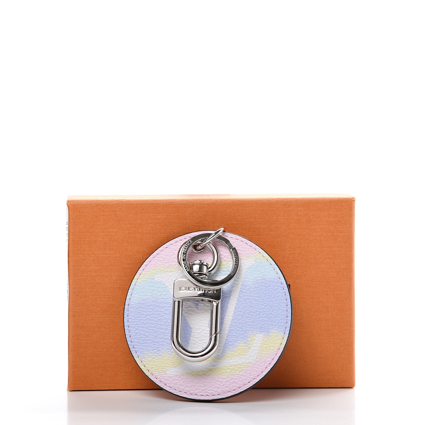 Monogram Escale Bag Charm Key Holder Pastel