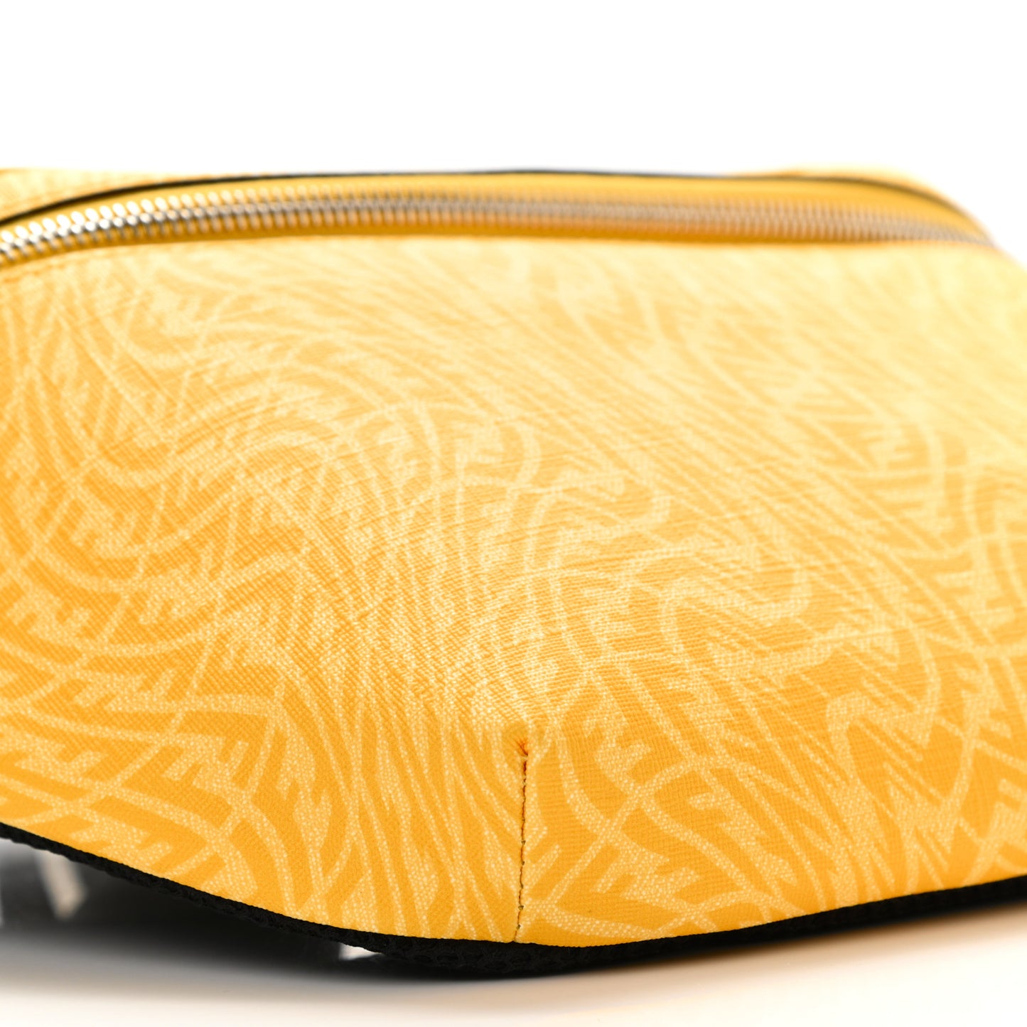 X SARAH COLEMAN Glazed Fabric Vitello Grace Light Micro FF Vertigo Belt Bag Mimosa