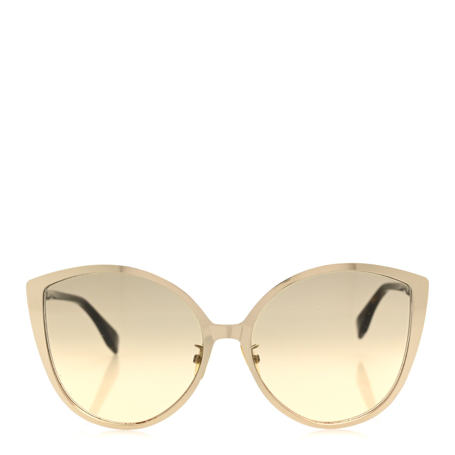 Fendi Cat Eye F is Fendi Sunglasses FF 0395/F/S Tortoise 2 of 10