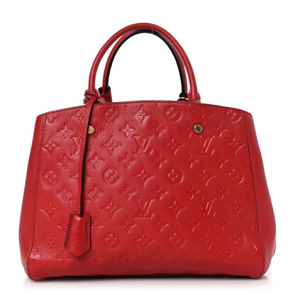 Louis Vuitton Empreinte Montaigne MM Cherry 1 of 12